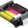 PACK DE CONSUMIBLE PARA IMPRESORA BADGY 100 IMPRESIONES CON CINTA COLOR Y 100 TARJETAS