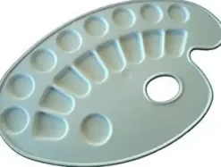 PALETA PLASTICO OVAL 24,5X15 TALENS
