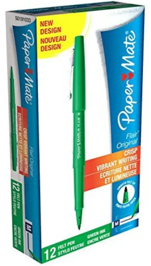 PAPER MATE ROTULADOR PAPER NYLON VERDE C.12 S0191033 MAK125103