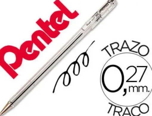 PENTEL BOLIGRAFO PENTEL BK-77 NEGRO BK77 BL MAK080116