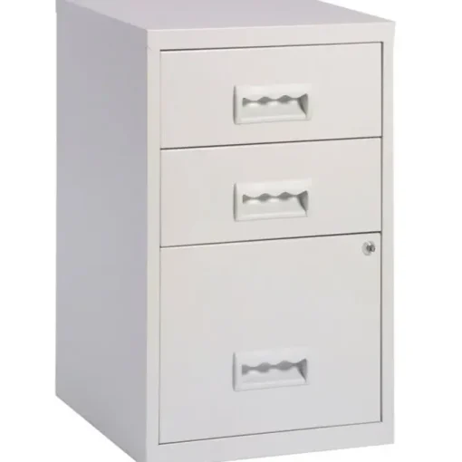 PIERRE HENRY CAJONERA PIERRE 40X40X66 3C. GRIS 095103 MAK289706