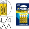 PILA VARTA SALINA SUPERLIFE AAA TIPO R-03 BLISTER DE 4 UNIDADES