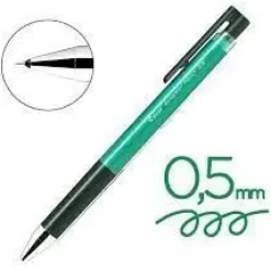 PILOT BOLIGRAFO DE GEL SYNERGY POINT RETRACTIL - RECARGABLE - PUNTA FINA 0.5MM - TRAZO 0.25MM - COLOR VERDE
