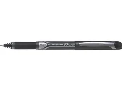 PILOT BOLIGRAFO DE TINTA LIQUIDA HI-TECPOINT V7 GRIP - PUNTA FINA DE AGUJA 0.7MM - TRAZO 0.4MM - COLOR NEGRO