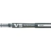 PILOT BOLIGRAFO DE TINTA LIQUIDA V5 HI-TECPOINT RECARGABLE - FABRICADO CON PLASTICO RECICLADO - PUNTA FINA 0.5MM - TRAZO 0.3MM - COLOR NEGRO