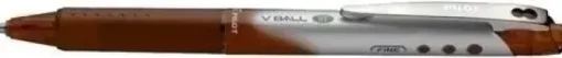 PILOT BOLIGRAFO DE TINTA LIQUIDA V BALL RT 07 - RETRACTIL - PUNTA DE BOLA CONICA 0.5MM - TRAZO 0.25MM - GRIP DE GOMA - COLOR ROJO