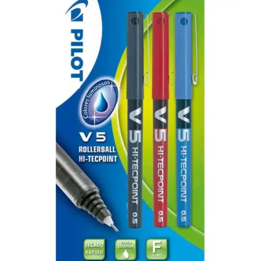 PILOT BOLIGRAFO PILOT V-5 SURTIDO /BL.3UD BV5NAR MAK118901