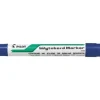 PILOT ROTULADOR PARA PIZARRA BLANCA - PUNTA REDONDA DE 4MM - TRAZO DE 1.8MM - BORRABLE EN SECO - COLOR AZUL