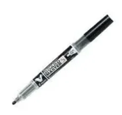 PILOT V-BOARD MASTER S BEGREEN ROTULADOR PARA PIZARRA BLANCA - PUNTA REDONDA 3.5MM - TRAZO 1.3MM - 80% PLASTICO RECICLADO - RECARGABLE - COLOR NEGRO