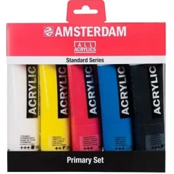 PINTURA ACRILICA TALENS 120ML/5 COL.