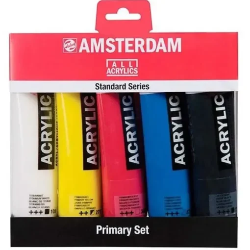 PINTURA ACRILICA TALENS 120ML/5 COL.