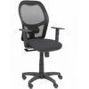 PIQUERAS Y CRESPO SILLA ALOCEN MALLA GRIS OSCURO BRAZOS REGULABLES ALTURA 345SM840B600B10CRN