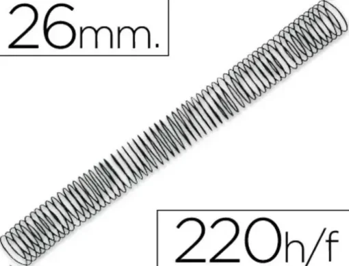 PLUS OFFICE ESPIRALES P.56 4:1 26MM C/50 3034EMN26 MAK215248