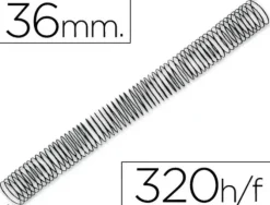 PLUS OFFICE ESPIRALES P.56 4:1 36MM C/25 3034E2N36 MAK215251