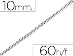 PLUS OFFICE ESPIRALES P.56 4:1 10MM C/200 3034EMN10 MAK215240