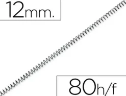 PLUS OFFICE ESPIRALES P.56 4:1 12MM C/200 3034EMN12 MAK215241