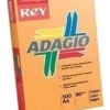 PLUS OFFICE PAPEL A4 80GR.C.MANDARINA 500 001302255 MAK035135