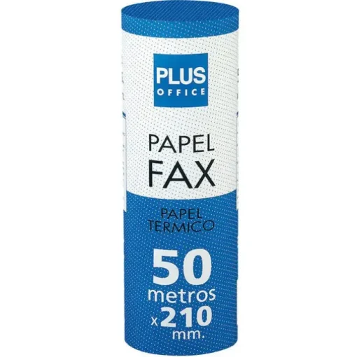 PLUS OFFICE PAPEL FAX PLUS TERMICO 210MMX50MX25 210X50 MAK001053