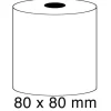 PLUS ROLLO TERMICO TPV BOBINA CALCULADORA TERMICO 80X80X12MM