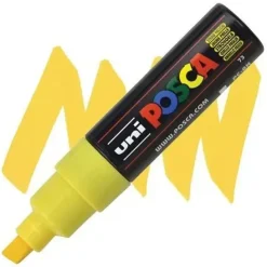 POSCA PC-8K AMARILLO PALIDO PUNTA BISELADA 8,0MM
