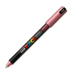 POSCA PC-1MR ROJO METALICO 0,7MM EXTRAFINO