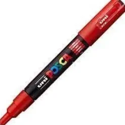 POSCA PC-1MR ROJO 0,7 MM EXTRA FINO
