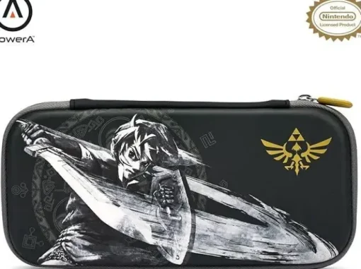POWERA ESTUCHE SLIM PARA NINTENDO SWITCH MODELO OLED, NINTENDO SWITCH Y NINTENDO SWITCH LITE - BATTLE-READY LINK