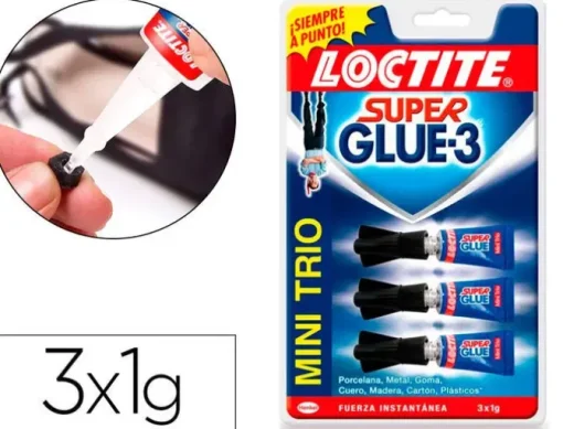 PRITT PEGAMENTO LOCTITE S.GLUE MINITR.3X1GR 2054004 MAK118673