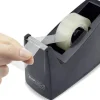 RAPESCO PORTAROLLOS PARA CINTA ADHESIVA 19MMX33M - BASE DE GOMA ANTIDESLIZANTE - CINTA NO INCLUIDA