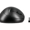 RATON Q-CONNECT OPTICO INALAMBRICO ERGONOMICO VERTICAL DPI 800/1200/1600 PILA AA NEGRO