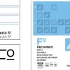 RECAMBIO LIDERPAPEL FOLIO 100 HOJAS 60G/M2PAUTA 5ª 2.5MM CON MARGEN 4 TALADROS