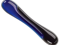 REPOSAMUÑECAS KENSINGTON DUO GEL TECLADO COLOR NEGRO/AZUL 240X182X25 MM