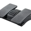 REPOSAPIES PLASTICO Q-CONNECT AJUSTABLE DERECHA IZQUIERDA 2 ALTURAS EFECTO MASAJE 430X320X110 MM
