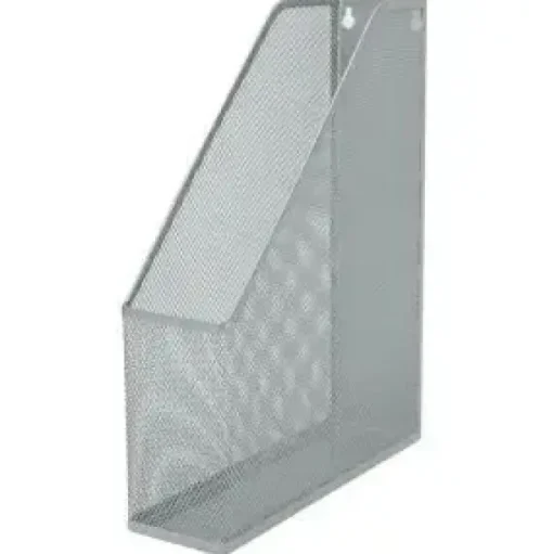 REVISTERO METAL REJILLA GRIS