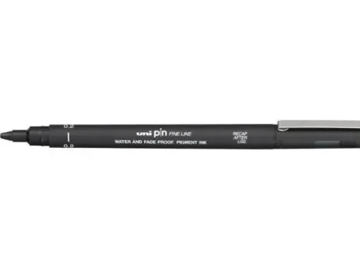 ROTULADOR CALIBRADO 0,2 NEGRO UBPIN02-200