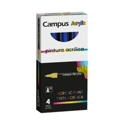 ROTULADOR CAMPUS ACRYLIC AZUL
