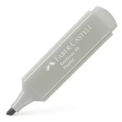 ROTULADOR FABER FLUORESCENTE 1546 COLOR PASTEL GRIS