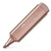 ROTULADOR FABER FLUORESCENTE BRILLANTE ROSA REXLINER 46 METALICO