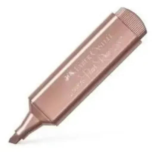 ROTULADOR FABER FLUORESCENTE BRILLANTE ROSA REXLINER 46 METALICO