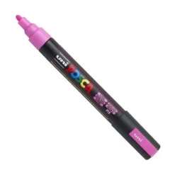 ROTULADOR UNI POSCA PC-5M ROSA FLUOR