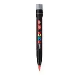 ROTULADOR UNI POSCA PINCEL ROJO