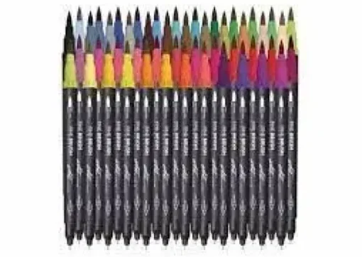 ROTULADORES DOBLE PUNTA FINE BRUSH 24 COLORES