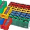 SACAPUNTAS PLASTICO 80664 1 USO CAJA DE 120 UNIDADES