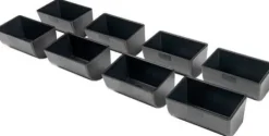 SAFESCAN 4141CC JUEGO DE 8 TAZAS PARA CAJONES - ORGANIZA Y PROTEGE TUS BILLETES Y MONEDAS - COMPATIBLE CON CAJONES SERIE 4141