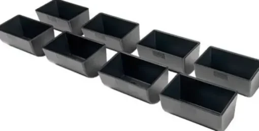 SAFESCAN 4141CC JUEGO DE 8 TAZAS PARA CAJONES - ORGANIZA Y PROTEGE TUS BILLETES Y MONEDAS - COMPATIBLE CON CAJONES SERIE 4141