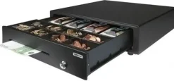 SAFESCAN LD-4141 CAJON PORTAMONEDAS - DISEÑO RESISTENTE Y ELEGANTE - DOBLE CONECTIVIDAD - FACIL INSTALACION - CONTEO RAPIDO Y PRECISO