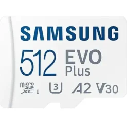 SAMSUNG EVO PLUS TARJETA MICRO SDXC 512GB UHS-I U3 V30