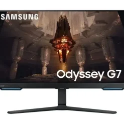 SAMSUNG ODYSSEY G7 MONITOR 28 LED IPS ULTRAHD 4K 144HZ FREESYNC PREMIUM PRO - RESPUESTA 1MS - REGULABLE EN ALTURA, GIRATORIO E INCLINABLE - 16:9 - ANGULO DE VISION 178º - ALTAVOCES INCORPORADOS - USB,