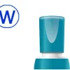 SELLO X'STAMPER QUIX PERSONALIZABLE COLOR AZUL REDONDO DIAMETRO 20 MM Q-34