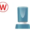 SELLO X'STAMPER QUIX PERSONALIZABLE COLOR ROJO REDONDO DIAMETRO 20 MM Q-34